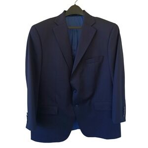 Hart Schaffner Marx Navy Blue Chicago Fit Blazer Sport Coat 46S Dillard's Mens